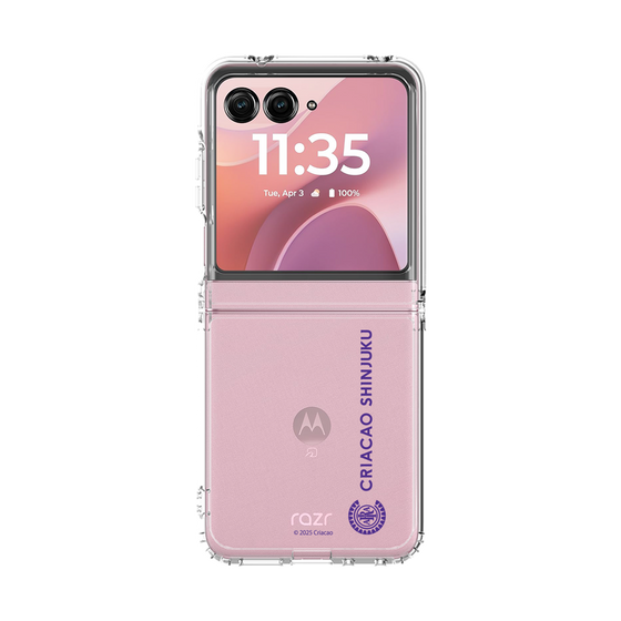 クリアケース［ クリアソン新宿 - 縦組ロゴ２ ］