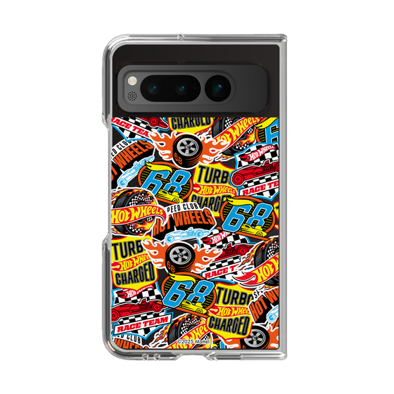 クリアケース［ Hot Wheels™ - ステッカー ］