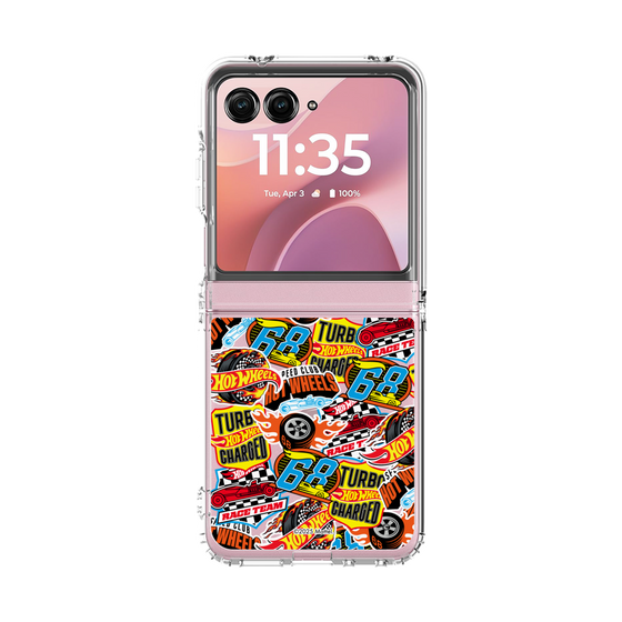 クリアケース［ Hot Wheels™ - ステッカー ］