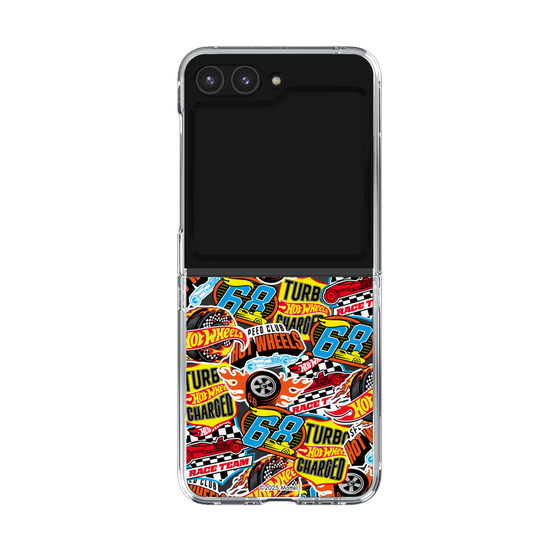 クリアケース［ Hot Wheels™ - ステッカー ］