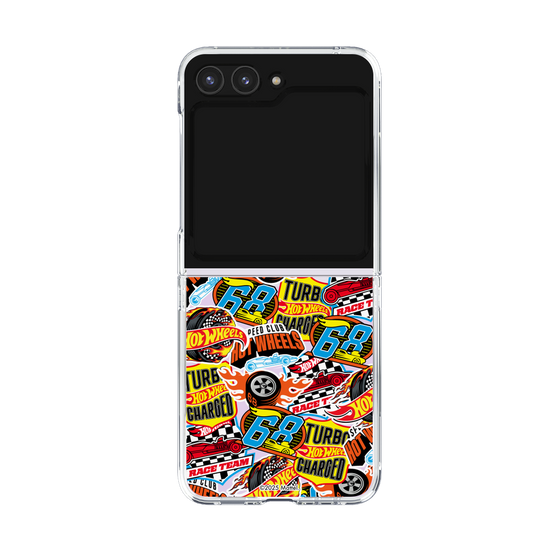 クリアケース［ Hot Wheels™ - ステッカー ］