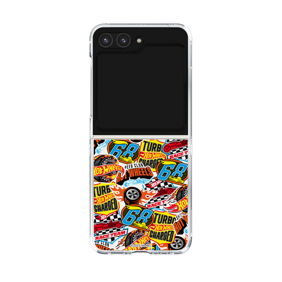 クリアケース［ Hot Wheels™ - ステッカー ］