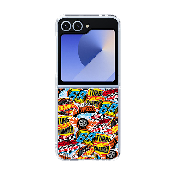 クリアケース［ Hot Wheels™ - ステッカー ］