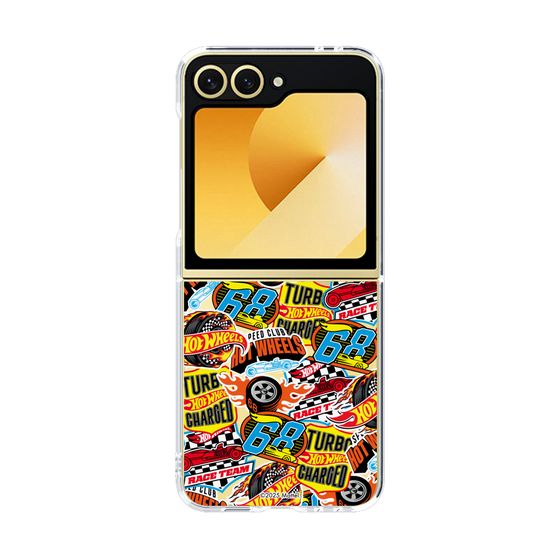 クリアケース［ Hot Wheels™ - ステッカー ］