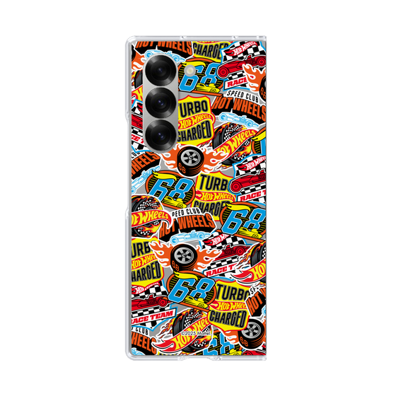 クリアケース［ Hot Wheels™ - ステッカー ］