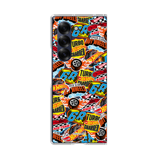 クリアケース［ Hot Wheels™ - ステッカー ］