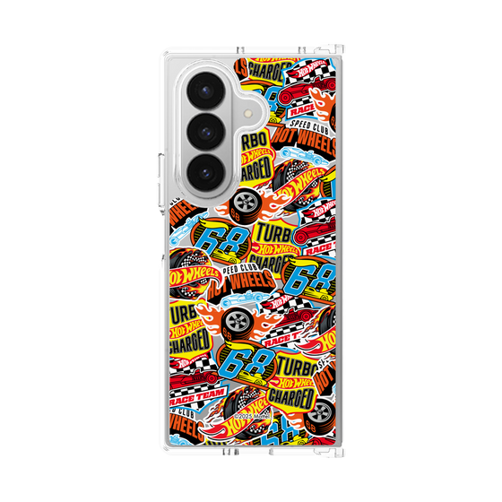 クリアケース［ Hot Wheels™ - ステッカー ］