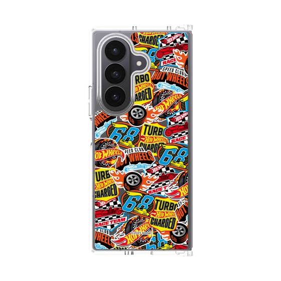 クリアケース［ Hot Wheels™ - ステッカー ］