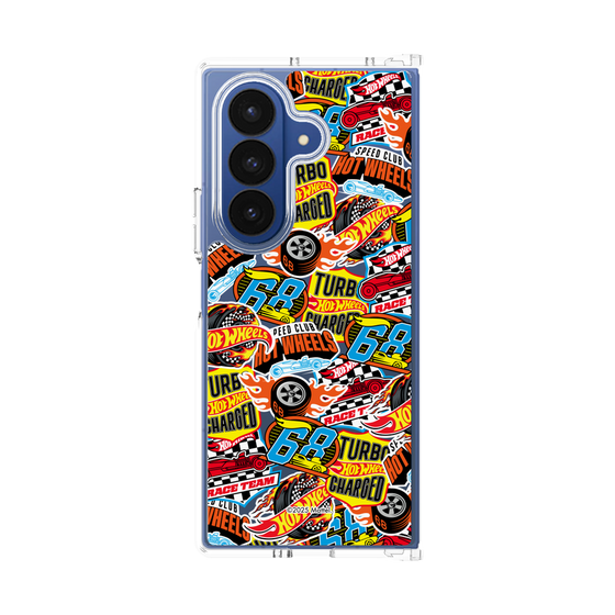 クリアケース［ Hot Wheels™ - ステッカー ］