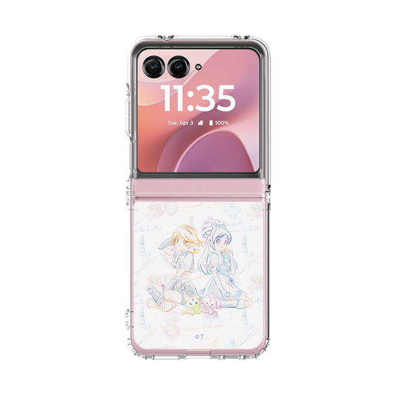 クリアケース［ ふたりはプリキュア- キュアブラックとキュアホワイト ］