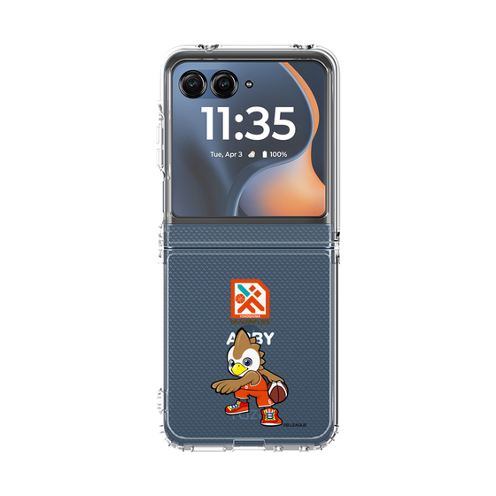 クリアケース［ B.LEAGUE - 広島ドラゴンフライズ - モヒカンアビィ ］