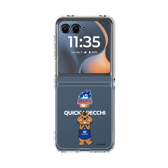 クリアケース［ B.LEAGUE - 青森ワッツ - クイッキー・デッチ ］