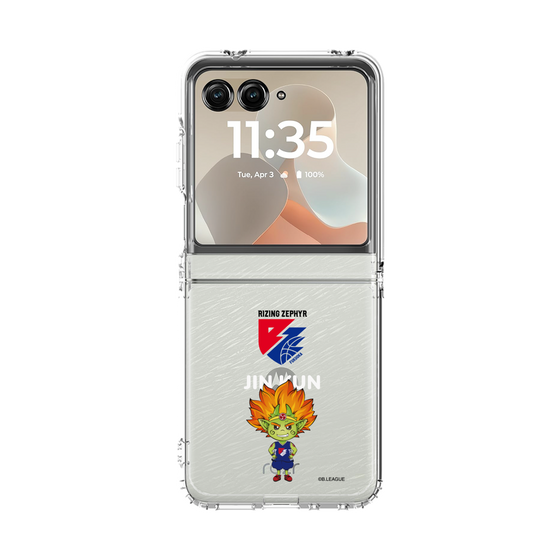 クリアケース［ B.LEAGUE - ライジングゼファー福岡 - 神くん ］