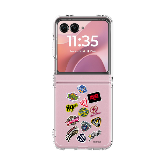 クリアケース［ B.LEAGUE - B1 - 東地区オールロゴ ］