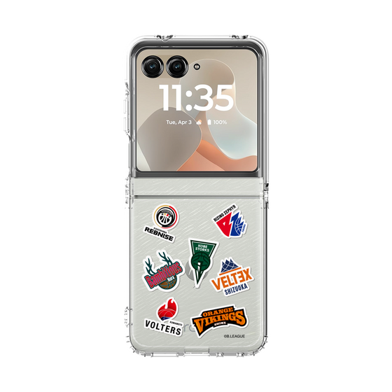 クリアケース［ B.LEAGUE - B2 - 西地区オールロゴ ］