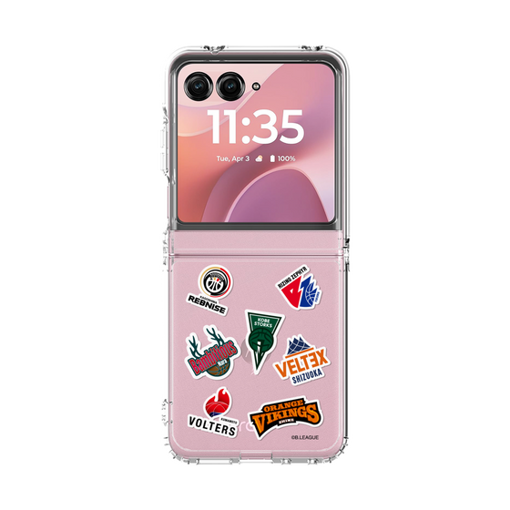 クリアケース［ B.LEAGUE - B2 - 西地区オールロゴ ］