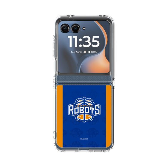 クリアケース［ B.LEAGUE - 茨城ロボッツ - ロゴデザイン ］