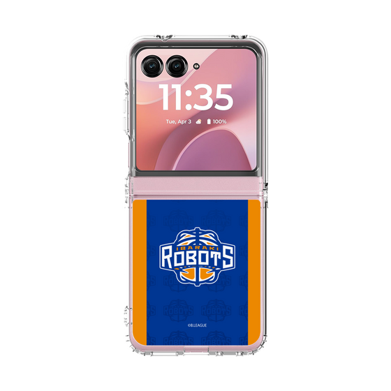 クリアケース［ B.LEAGUE - 茨城ロボッツ - ロゴデザイン ］