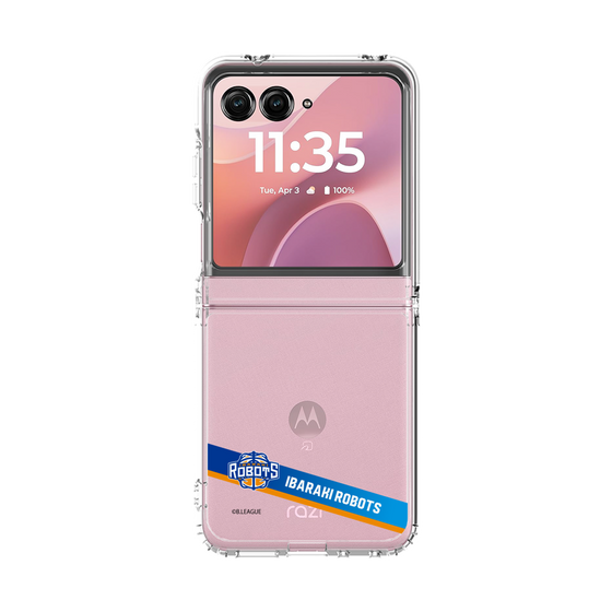 クリアケース［ B.LEAGUE - 茨城ロボッツ - ラインデザイン ］