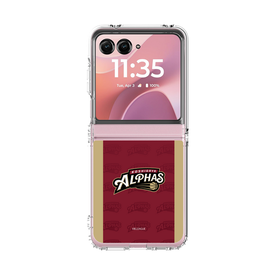 クリアケース［ B.LEAGUE - 越谷アルファーズ - ロゴデザイン ］