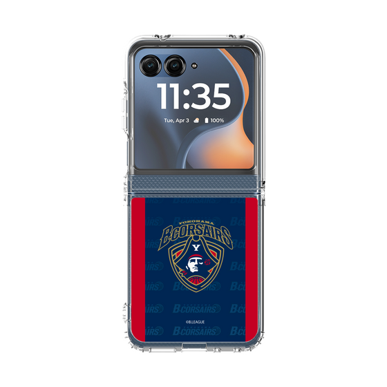 クリアケース［ B.LEAGUE - 横浜ビー・コルセアーズ - ロゴデザイン ］