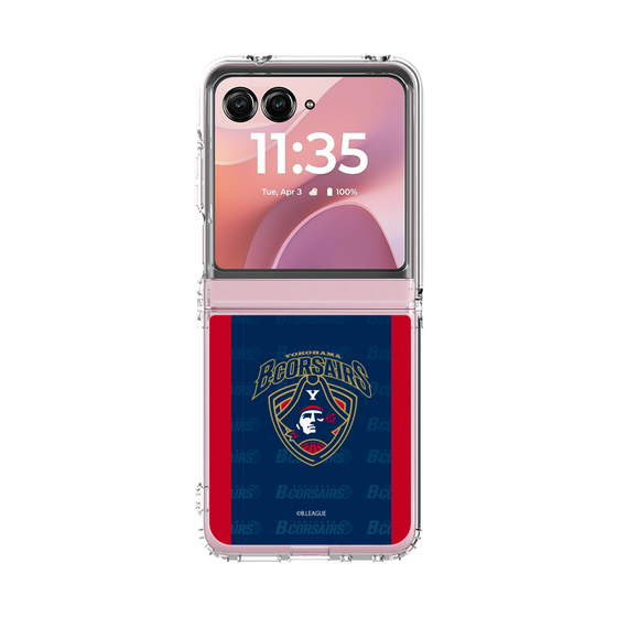 クリアケース［ B.LEAGUE - 横浜ビー・コルセアーズ - ロゴデザイン ］