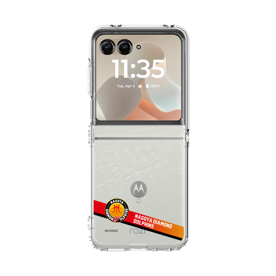 クリアケース［ B.LEAGUE - 名古屋ダイヤモンドドルフィンズ - ラインデザイン ］