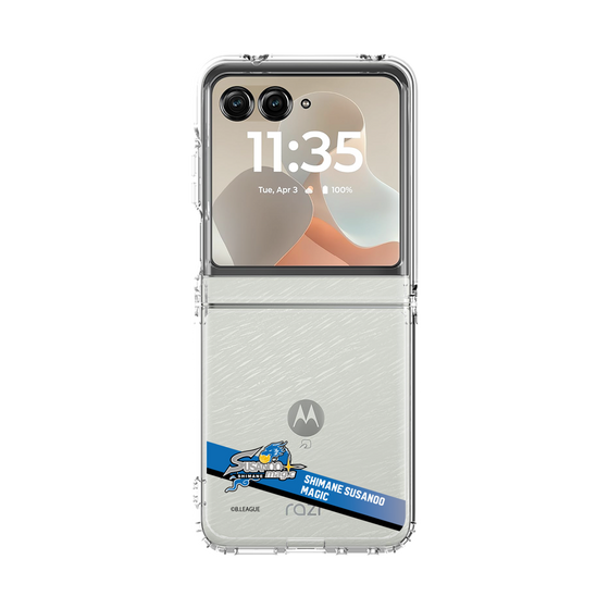 クリアケース［ B.LEAGUE - 島根スサノオマジック - ラインデザイン ］