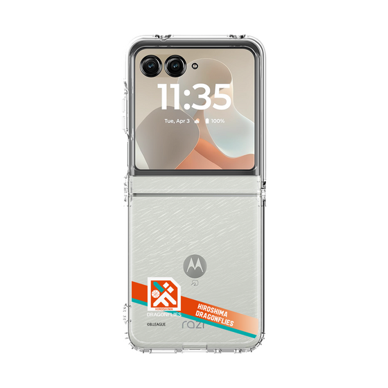 クリアケース［ B.LEAGUE - 広島ドラゴンフライズ - ラインデザイン ］