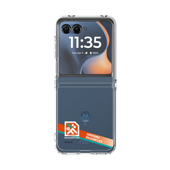 クリアケース［ B.LEAGUE - 広島ドラゴンフライズ - ラインデザイン ］