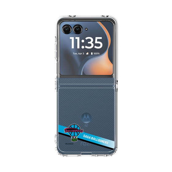 クリアケース［ B.LEAGUE - 佐賀バルーナーズ - ラインデザイン ］