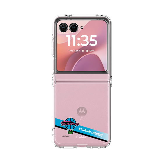 クリアケース［ B.LEAGUE - 佐賀バルーナーズ - ラインデザイン ］