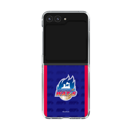 クリアケース［ B.LEAGUE - 青森ワッツ - ロゴデザイン ］