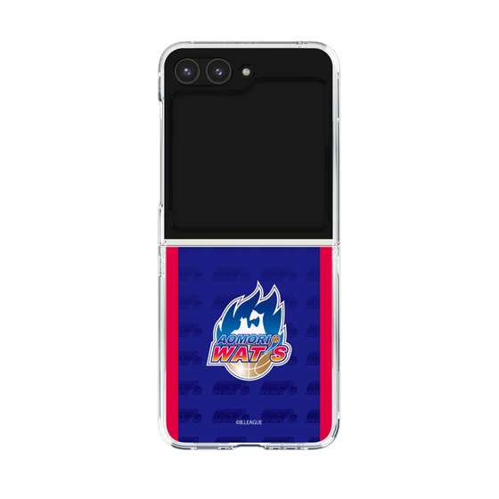 クリアケース［ B.LEAGUE - 青森ワッツ - ロゴデザイン ］