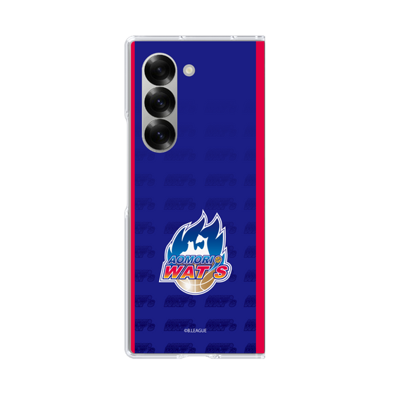 クリアケース［ B.LEAGUE - 青森ワッツ - ロゴデザイン ］