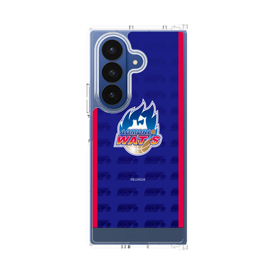 クリアケース［ B.LEAGUE - 青森ワッツ - ロゴデザイン ］