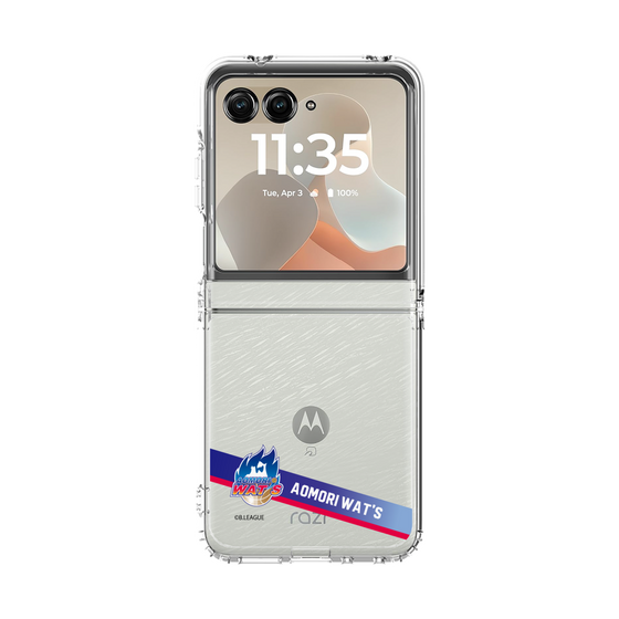 クリアケース［ B.LEAGUE - 青森ワッツ - ラインデザイン ］