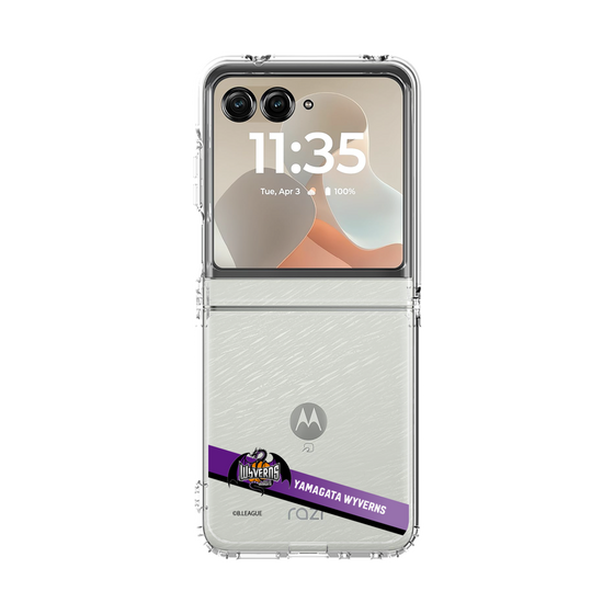 クリアケース［ B.LEAGUE - 山形ワイヴァンズ - ラインデザイン ］