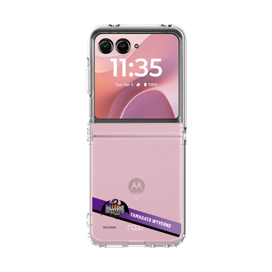 クリアケース［ B.LEAGUE - 山形ワイヴァンズ - ラインデザイン ］