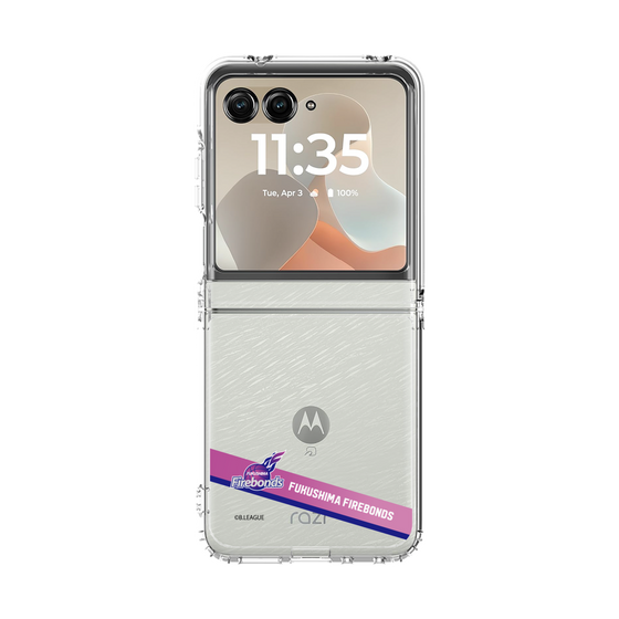 クリアケース［ B.LEAGUE - 福島ファイヤーボンズ - ラインデザイン ］