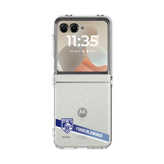 クリアケース［ B.LEAGUE - 福井ブローウィンズ - ラインデザイン ］