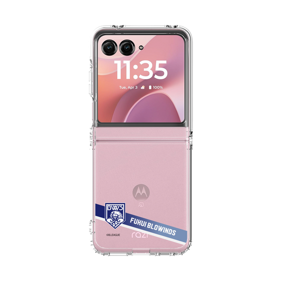 クリアケース［ B.LEAGUE - 福井ブローウィンズ - ラインデザイン ］