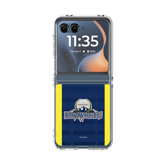 クリアケース［ B.LEAGUE - 信州ブレイブウォリアーズ - ロゴデザイン ］