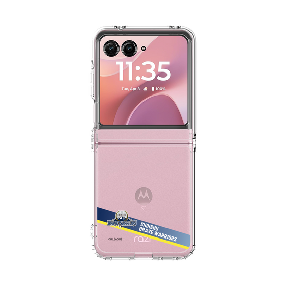 クリアケース［ B.LEAGUE - 信州ブレイブウォリアーズ - ラインデザイン ］