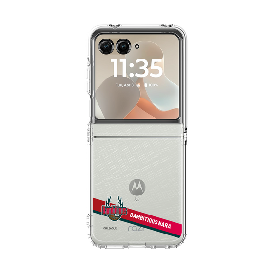 クリアケース［ B.LEAGUE - バンビシャス奈良 - ラインデザイン ］