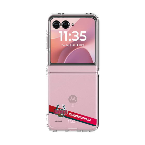 クリアケース［ B.LEAGUE - バンビシャス奈良 - ラインデザイン ］