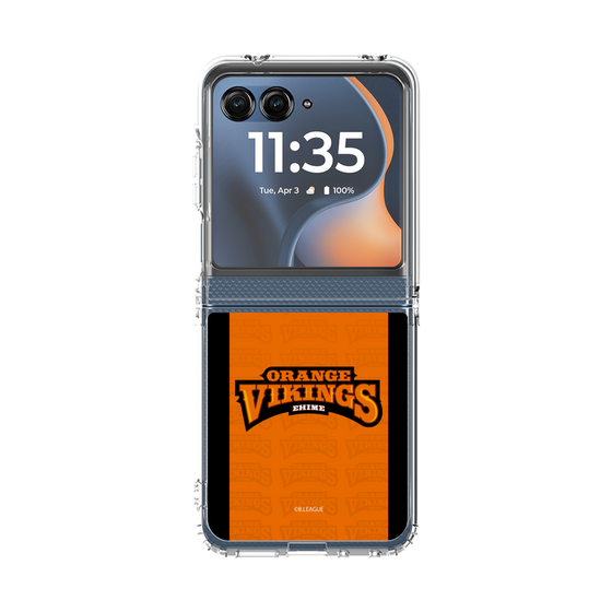 クリアケース［ B.LEAGUE - 愛媛オレンジバイキングス - ロゴデザイン ］