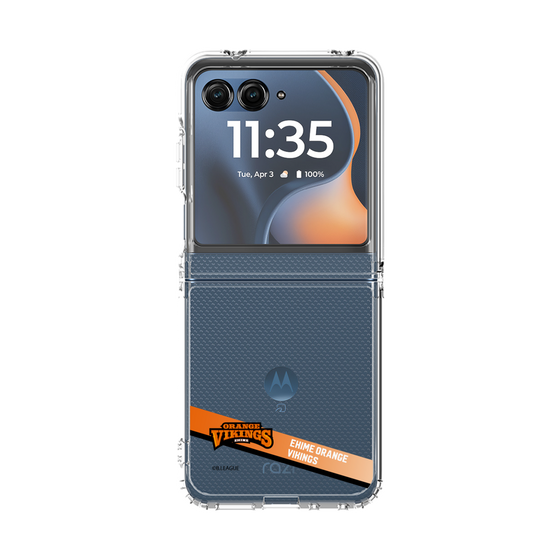 クリアケース［ B.LEAGUE - 愛媛オレンジバイキングス - ラインデザイン ］