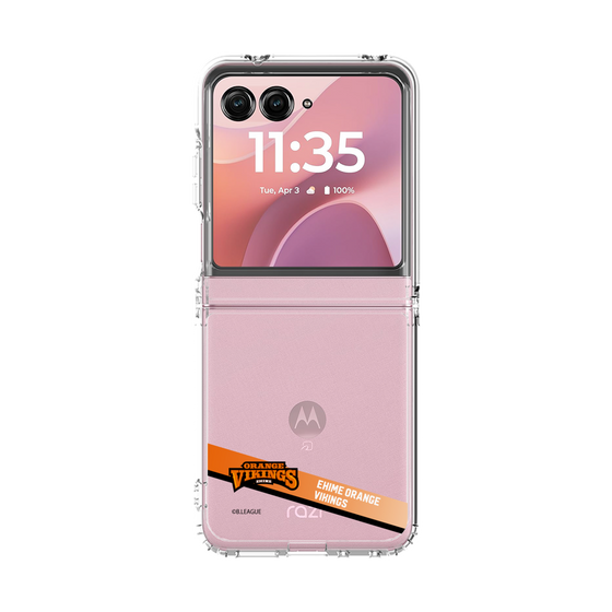 クリアケース［ B.LEAGUE - 愛媛オレンジバイキングス - ラインデザイン ］