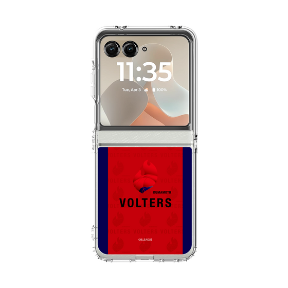 クリアケース［ B.LEAGUE - 熊本ヴォルターズ - ロゴデザイン ］
